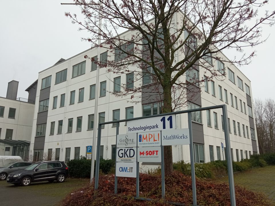 Das impli-Büro im Technologiepark Paderborn